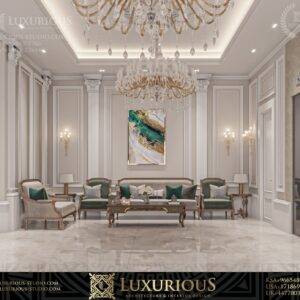 FAMILY LIVING ROOM DESIGN تصميم غرفة المعيشة