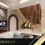 تصميم غرفة المعيشة العائلية