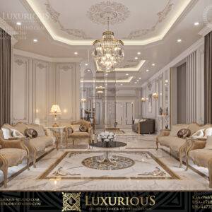 FAMILY LIVING ROOM DESIGN تصميم غرفة المعيشة