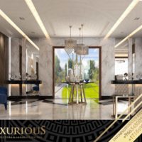 تصميم غرفة المعيشة العائلية