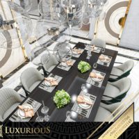 تصميم غرفة المعيشة العائلية