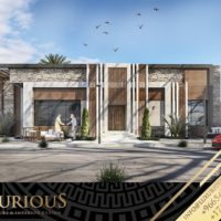 تصميم واجهات فلل معاصرة