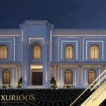 تصميم واجهات فلل معاصرة