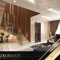 تصميم غرفة المعيشة العائلية