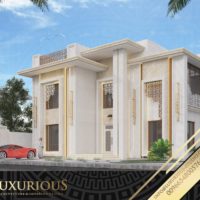 تصميم واجهات فلل معاصرة