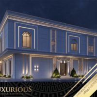 تصميم واجهات فلل معاصرة