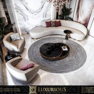 FAMILY LIVING ROOM DESIGN تصميم غرفة المعيشة