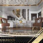 تصميم غرفة المعيشة العائلية