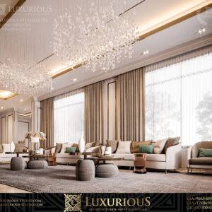 FAMILY LIVING ROOM DESIGN تصميم غرفة المعيشة