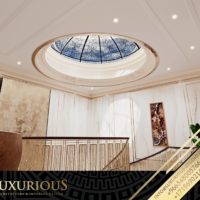 تصميم غرفة المعيشة العائلية