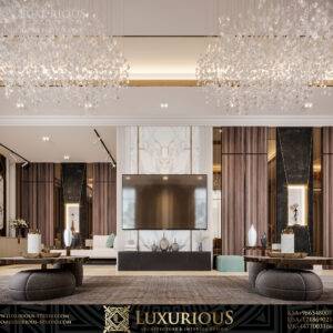 FAMILY LIVING ROOM DESIGN تصميم غرفة المعيشة