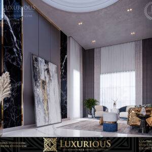 FAMILY LIVING ROOM DESIGN تصميم غرفة المعيشة