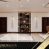 تصميم غرفة المعيشة العائلية