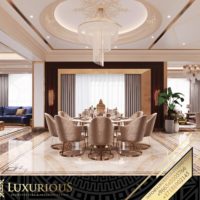 تصميم غرفة المعيشة العائلية