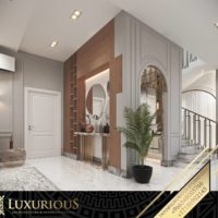 تصميم غرفة المعيشة العائلية