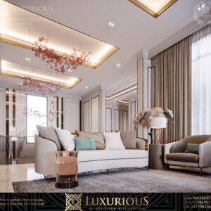 FAMILY LIVING ROOM DESIGN تصميم غرفة المعيشة