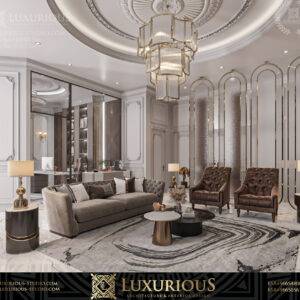 FAMILY LIVING ROOM DESIGN تصميم غرفة المعيشة