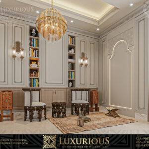 FAMILY LIVING ROOM DESIGN تصميم غرفة المعيشة