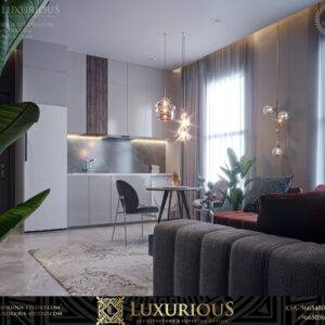 FAMILY LIVING ROOM DESIGN تصميم غرفة المعيشة