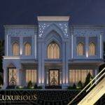 تصميم واجهات فلل معاصرة