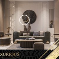 تصميم غرفة المعيشة العائلية