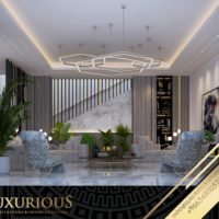 تصميم غرفة المعيشة العائلية