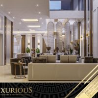 تصميم غرفة المعيشة العائلية