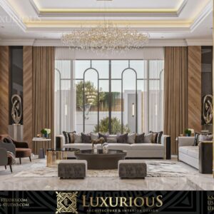 FAMILY LIVING ROOM DESIGN تصميم داخلي لغرفة المعيشة