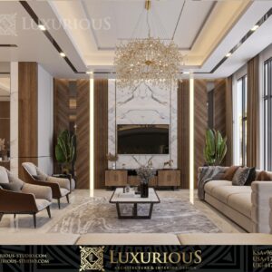 FAMILY LIVING ROOM DESIGN تصميم داخلي لغرفة المعيشة