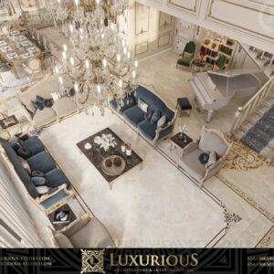 FAMILY LIVING ROOM DESIGN تصميم غرفة المعيشة