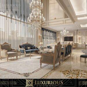 FAMILY LIVING ROOM DESIGN تصميم غرفة المعيشة