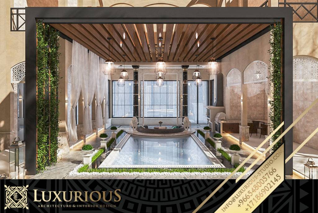 تصميم المسابح و الحدائق