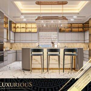 KITCHEN DESIGN التصميم الداخلي للمطبخ