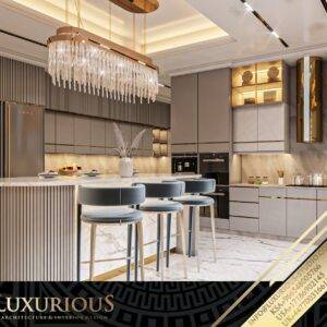 KITCHEN DESIGN التصميم الداخلي للمطبخ