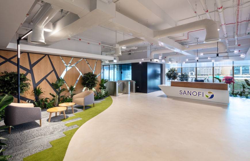 Summertown Interiors delivers another sustainable project—Sanofi HQ in ONE JLT!