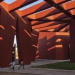 Sanjay Puri Architects gives a fragmented and organic layout to an Indian school