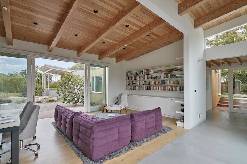 Malcolm Davis Architecture gives a modern-day ranch look to this property in Northern California