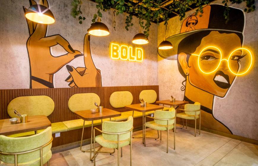 The Bowl One restaurant by Designsmith is full of fun and spunk!
