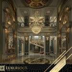 التصميم الداخلي لمدخل الفيلا