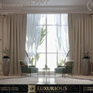 التصميم الداخلي لمدخل الفيلا