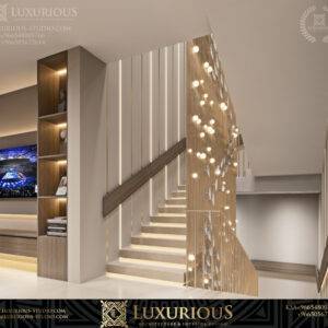 التصميم الداخلي لمدخل الفيلا