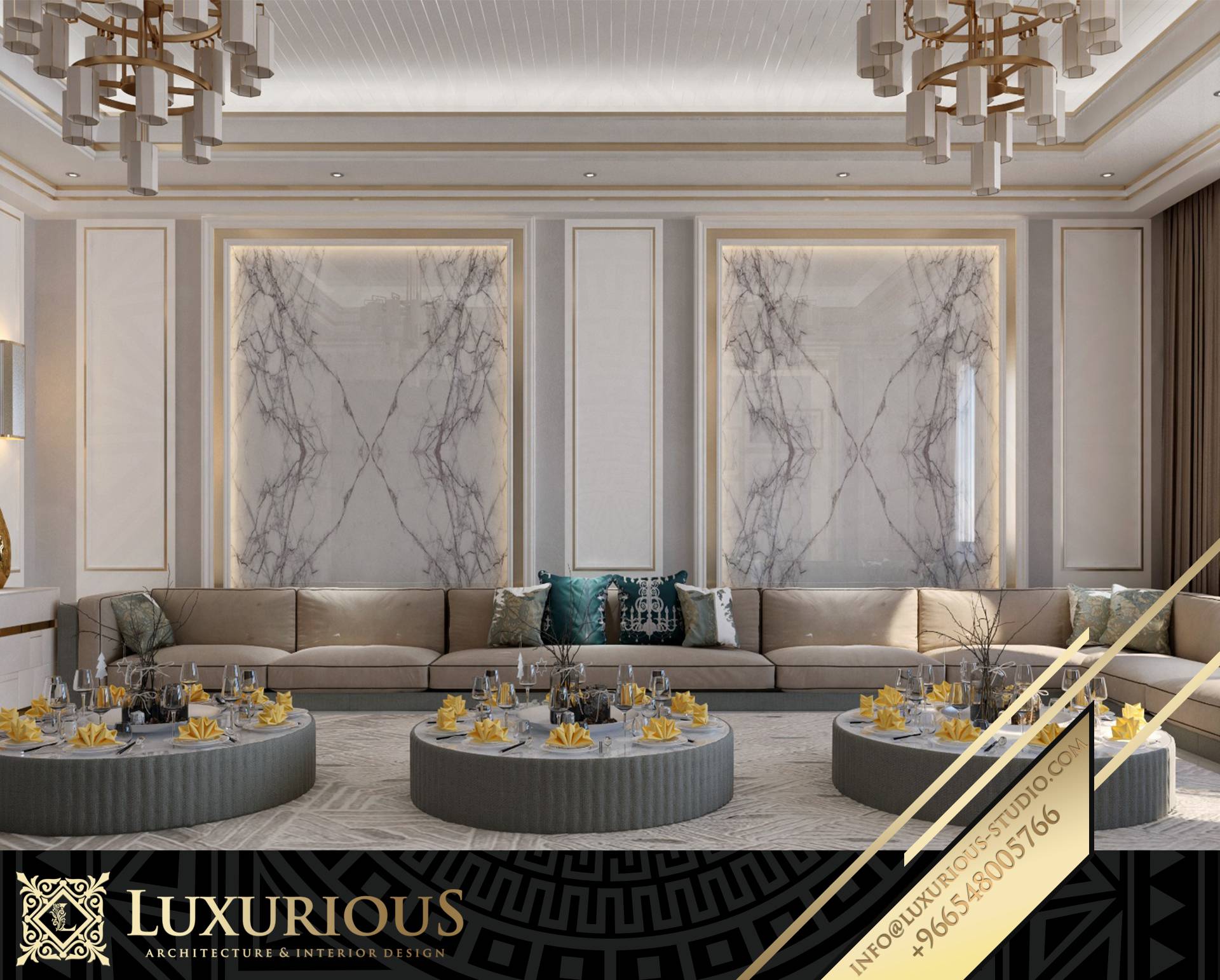 تصميم مجلس - تصميم داخلي لمجلس عربي