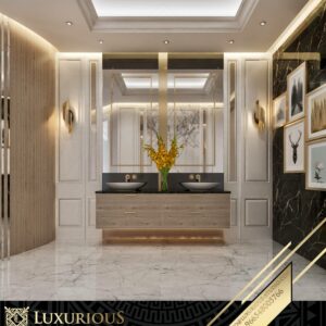 التصميم الداخلي لمدخل الفيلا