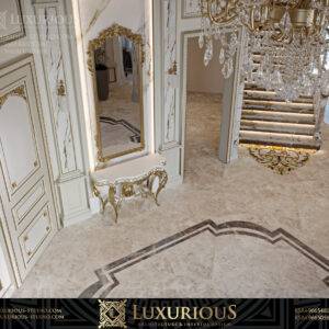 التصميم الداخلي لمدخل الفيلا