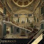 التصميم الداخلي لمدخل الفيلا