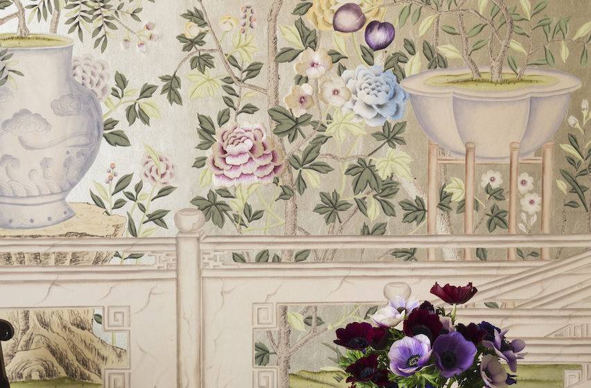 British wallpaper brand de Gournay launches its first showroom in the Middle East