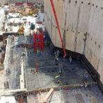 First raft pour complete at BSBG-designed Visa HQ in Dubai