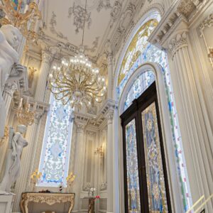 التصميم الداخلي لمدخل الفيلا