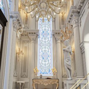 التصميم الداخلي لمدخل الفيلا