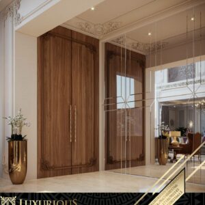 التصميم الداخلي لمدخل الفيلا